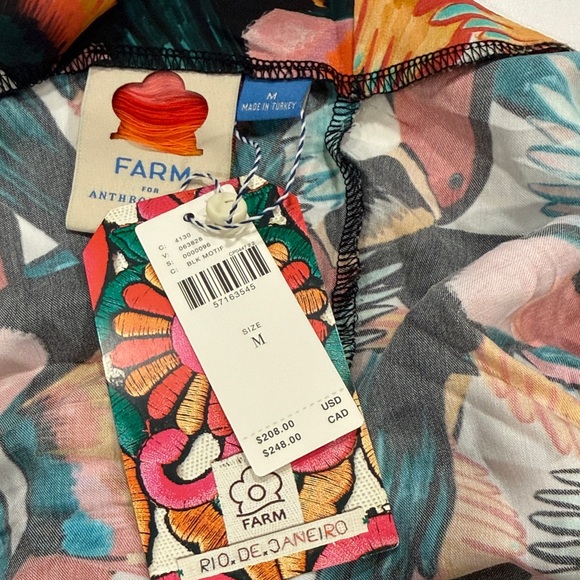 FARM Rio Colorful Tropical Mini Dress - Picture 10 of 10